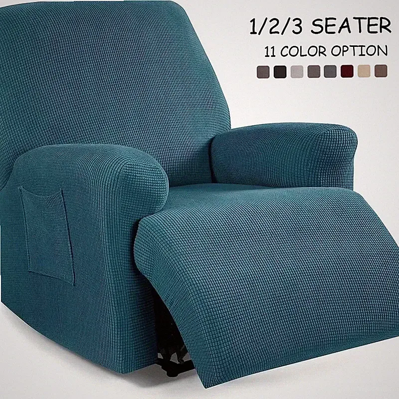 1/2/3seater Recliner Sofa Cover For Living Room Armchair Slipcover Couch Cover