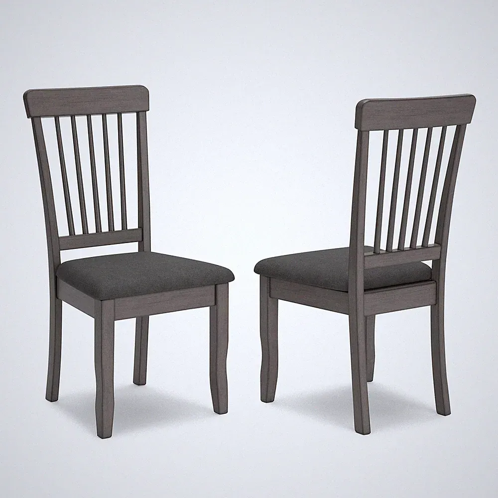 Signature Design Ashley D194-01 Side Chair 2 Count Gray