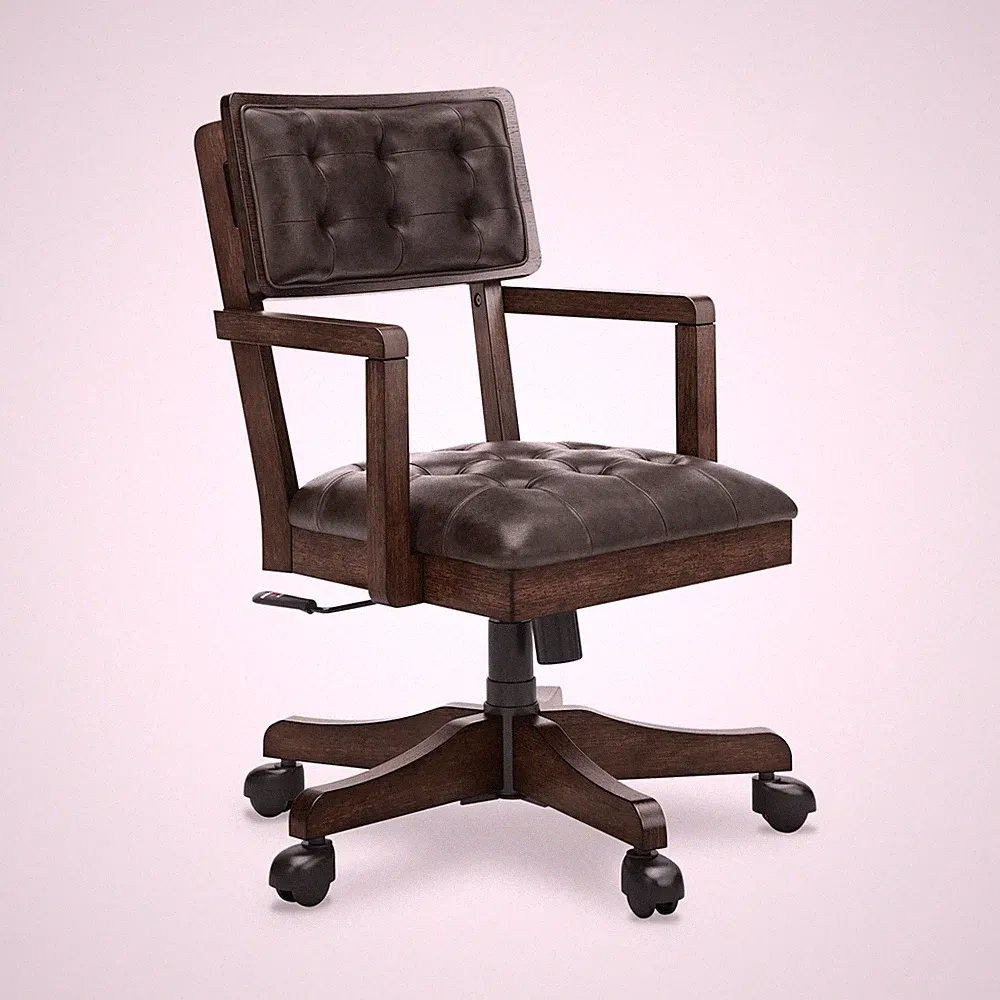 Signature Design by Ashley Breckington Home Office Desk Chair, Adjustable