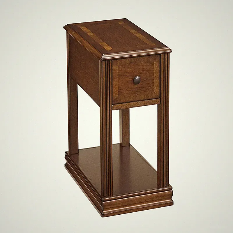 Signature Design By Ashley Breegin Chair Side End Table 1 Drawer 1 Fixed Shelf