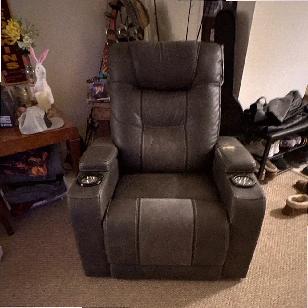 signature design by ashley recliner wall hugger