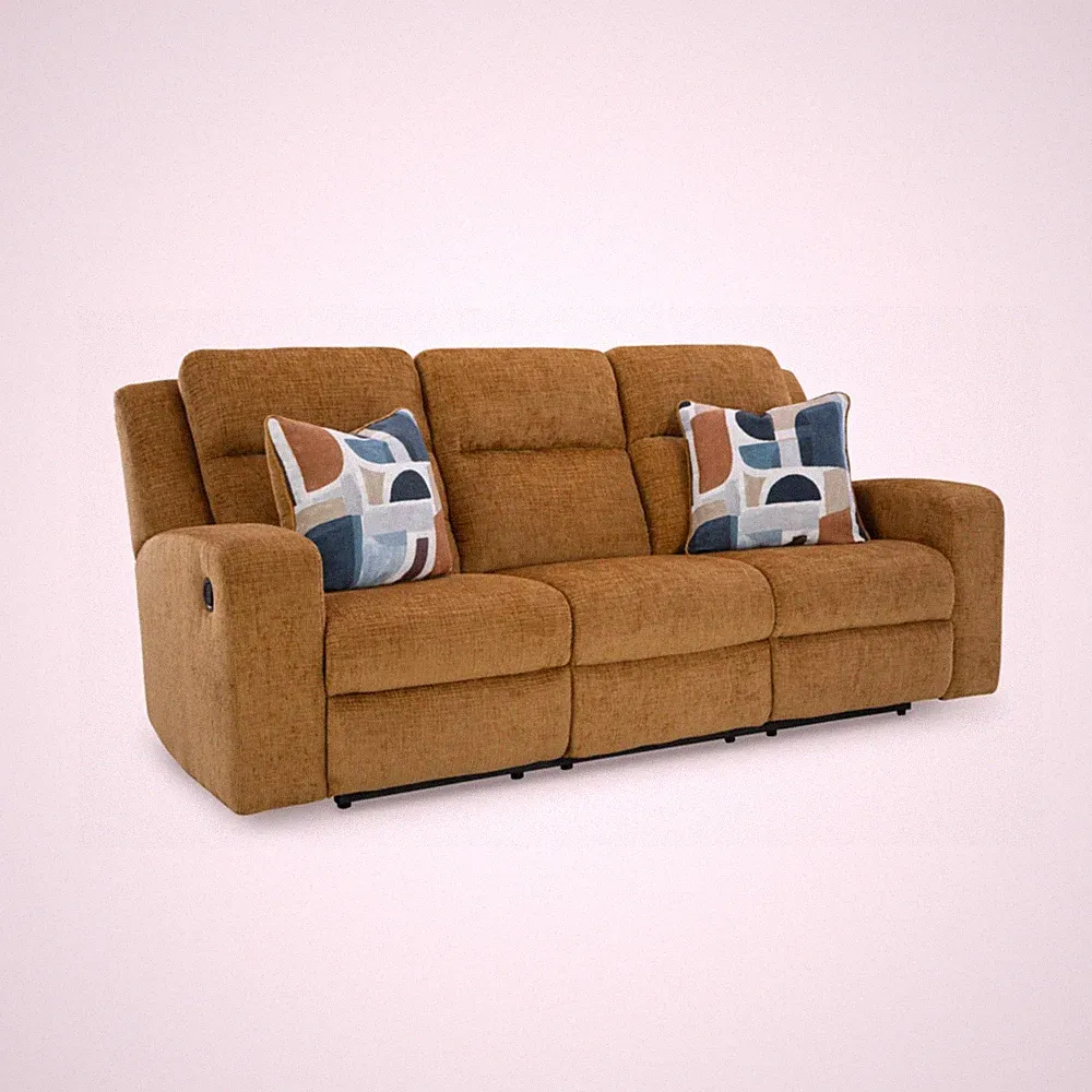 Signature Design by Ashley Furniture Kanlow Brown Reclining Sofa