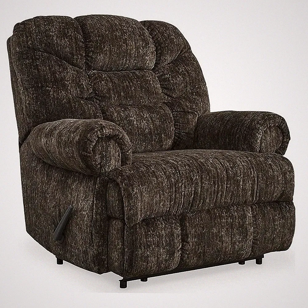 Signature Design by Ashley Movie Man Chocolate Recliner