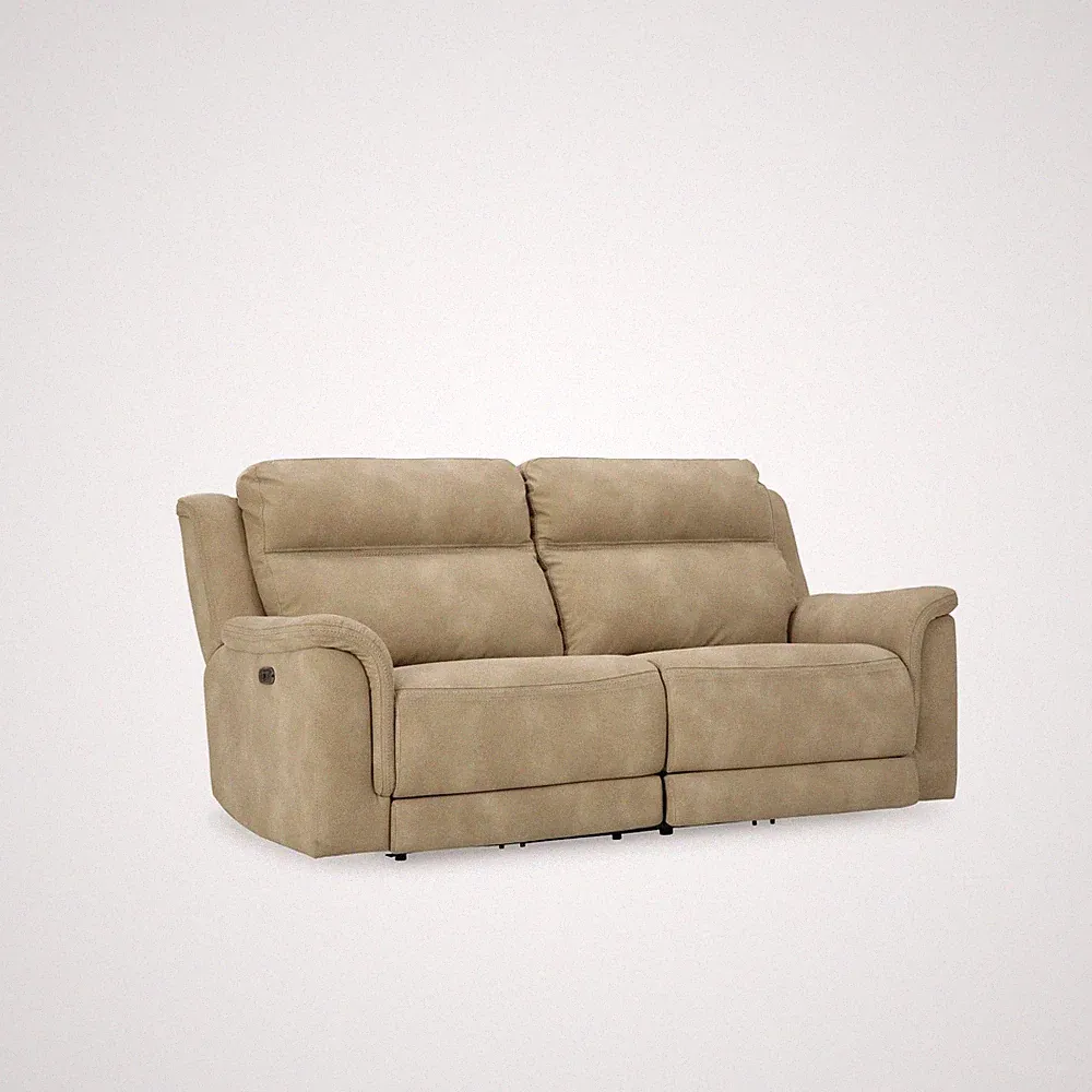 Signature Design by Ashley Next-Gen DuraPella Sand Power Reclining Sofa