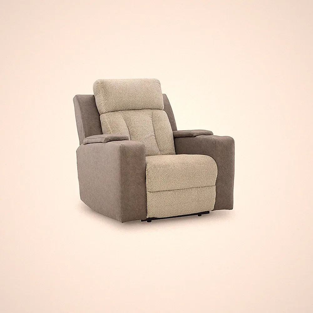 Signature Design by Ashley Point Clear Gray Power Recliner
