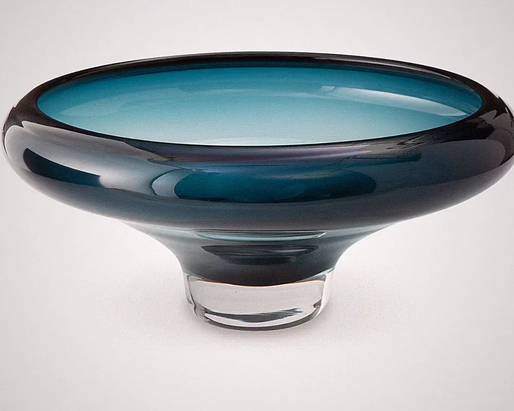 Signature Design by Ashley Vallborough Bowl, Teal Blue