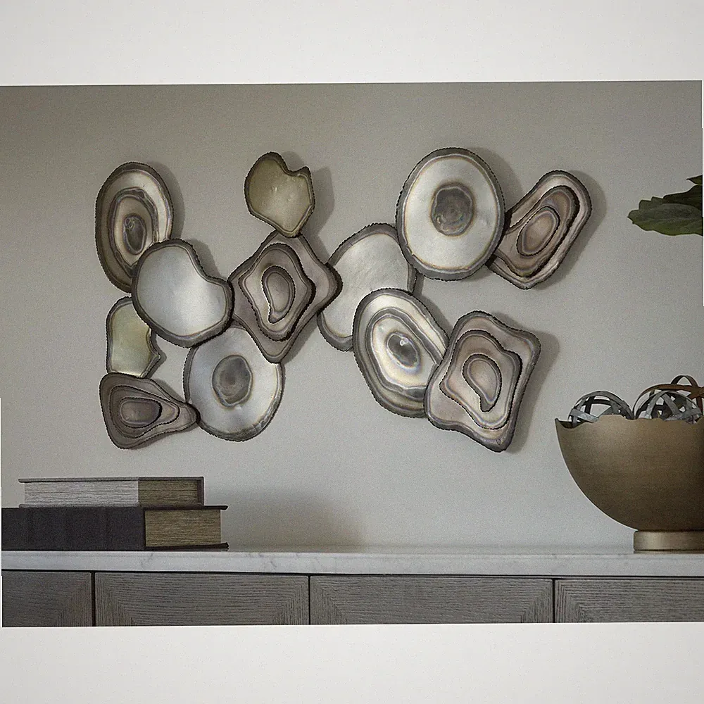 Signature Design by Ashley Worthman Metal Wall Decor, Decorative Wall Art Accent
